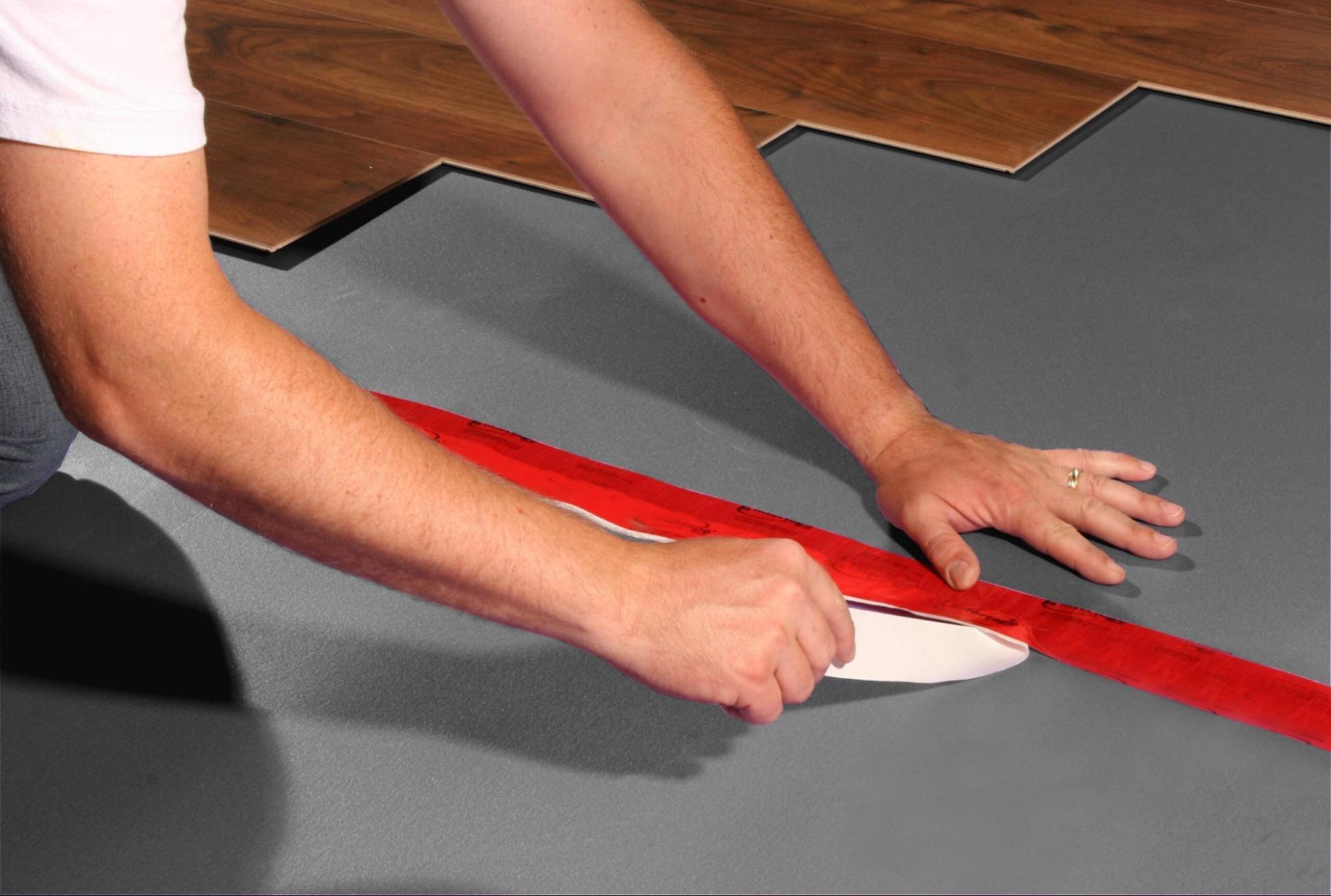 Vinyl Trends - Use high-quality flooring underlayment